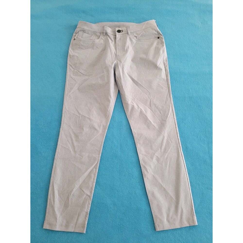 Public Rec Dealmaker 5-Pocket Pants Mens 33x32 Light Blue Straight Golf